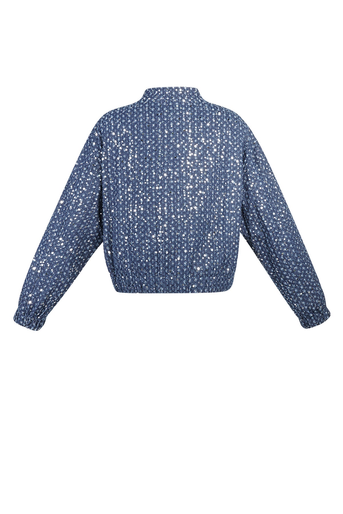 Veste en jean à paillettes - Blue