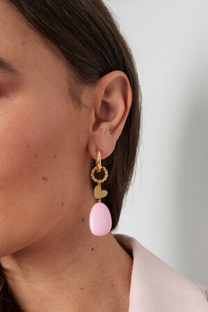 Boucles d'oreilles sea vibe - bleu clair