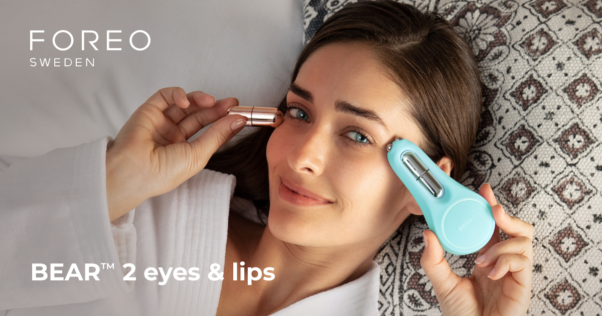 FOREO | BEAR™ 2 yeux & lèvres | La meilleure alternative au Botox