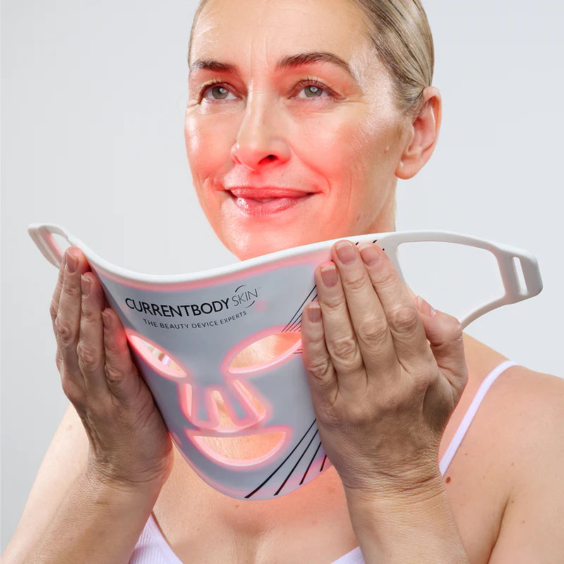 CurrentBody Skin Masque LED visage rouge - Série 1