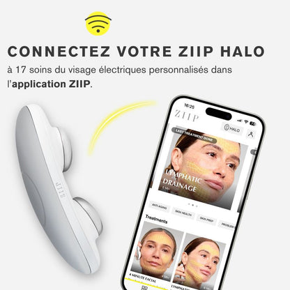 ZIIP HALO 2.0 | Appareil microcourant | Appareil raffermissant visage