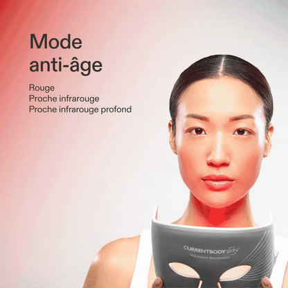 CurrentBody Skin Masque LED multi-couleurs - 6 Longueurs d'onde LED