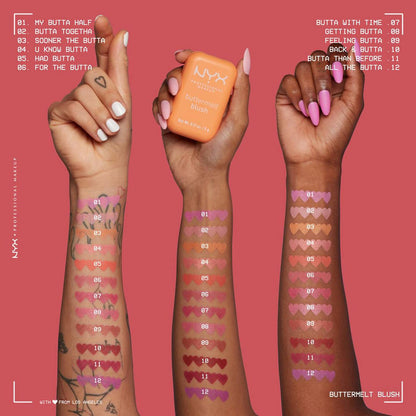 NYX - Buttermelt Blush - Blush poudre | 04 - U Know Butta