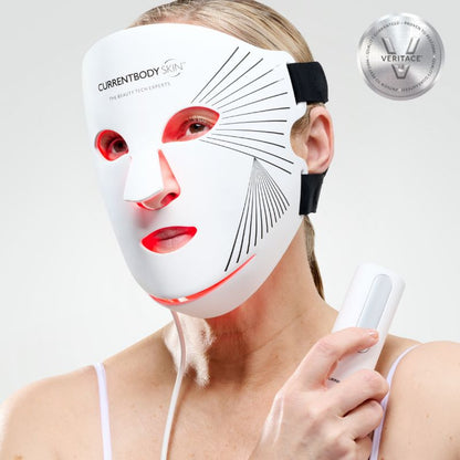CurrentBody Skin Masque LED visage rouge - Série 2