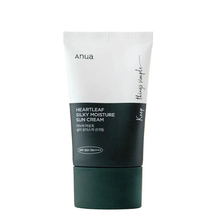 Anua - Heartleaf Silky Moisture Sun Cream - Crème solaire - 50 ML