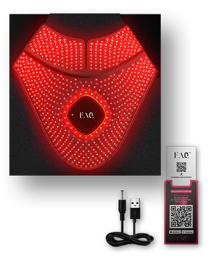 FOREO | FAQ™ 211 | Masque LED anti-âge pour le cou et le décolleté