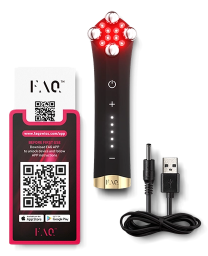 FAQ™ 402 Appareil tonifiant à double micro-courants et LED rouge + Primer au miel de Manuka