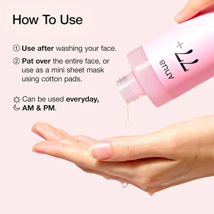 Anua - Peach 77 Niacin Essence Toner - Tonique hydratant - 250 ML