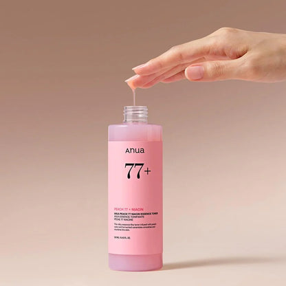 Anua - Peach 77 Niacin Essence Toner - Tonique hydratant - 250 ML